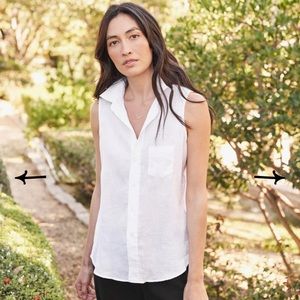 Frank & Eileen button up tank